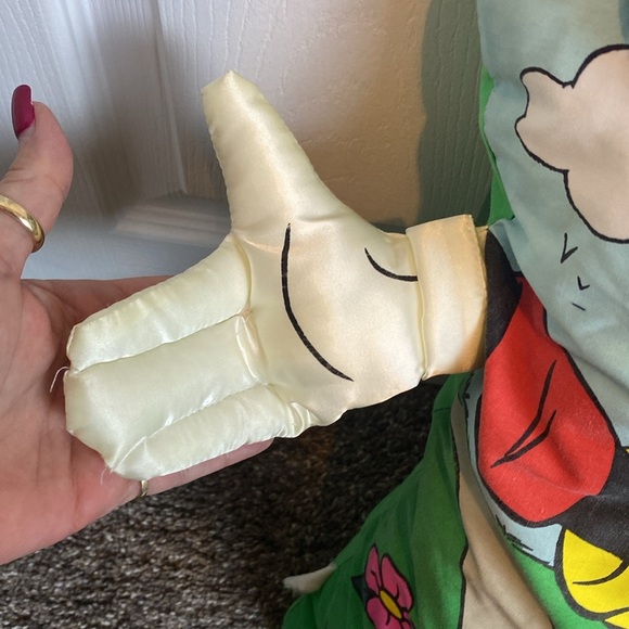 Vintage Disney Minnie Mouse Cuddle Pillow with Arms & Legs - Picture 5 of 12